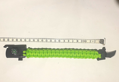 Paracord armband grün - paracord, mit